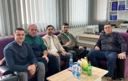 Nxënësi ynë, Nedim Shaqiri, fitues i medaljes së artë në karate